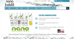 Desktop Screenshot of nanogrp.com