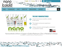 Tablet Screenshot of nanogrp.com